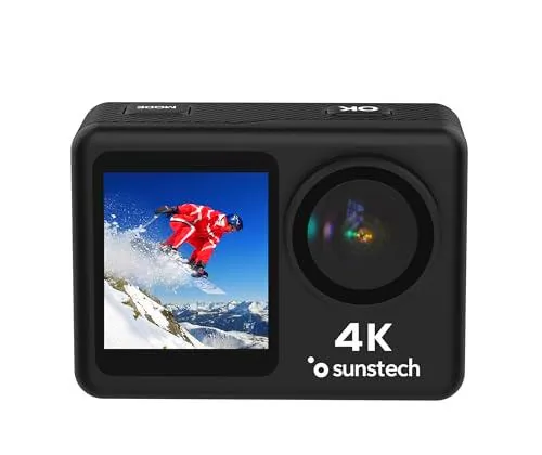 Sunstech Cámara Deportiva, ADVENTURE4K Ultraligera Resistente al Agua