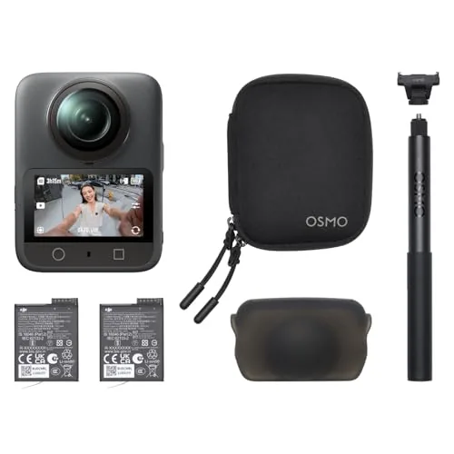 Pack Esencial dji Osmo 360, Cámara Deportiva 360