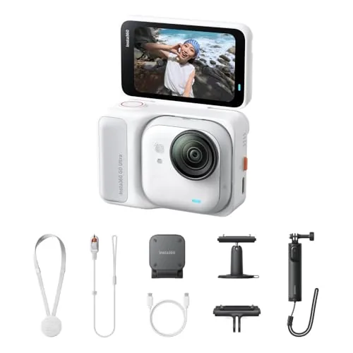 Insta360 GO Ultra Creator Bundle (Arctic White) +