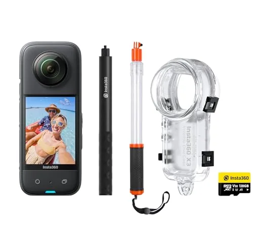 Insta360 X3 - Kit de Buceo de cámara de acción de 360 Grados de Insta360