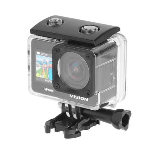 Kruger&amp;Matz Cámara Deportiva 4K 60 FPS Visión P400 4GB RAM Pantalla 2" 320 x 240 Pixeles WiFi Micrófono Funda Impermeable KM0292