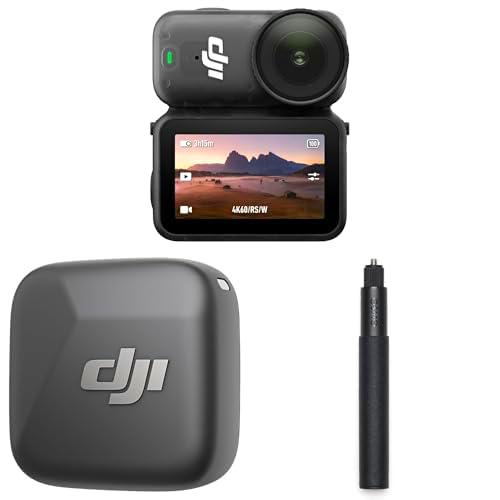 DJI Pack para vlog Osmo Nano (64 GB) - Cámara portátil para vlogging 4K con Mic Mini TX Negro