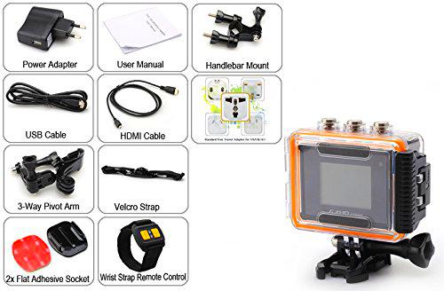 High-Tech Place Full HD Sports Camera 'Purview' - 1080p